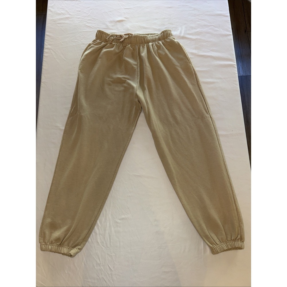 pretty little‎ thing sweatpants Tan Size 12